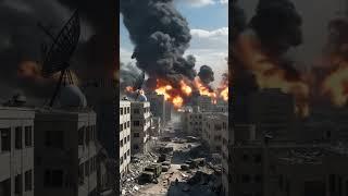 Iranian Missile Strike Destroys Israeli Intelligence Base | Shaheen Force TV #youtubeshorts