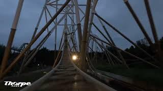 Hyperia at Thorpe Park - Back Facing POV