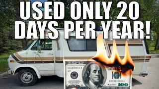 The Real Truth of RVs: 20 Days a Year? How we got in over 70 days (20% of the year RV'ing) #rvfail