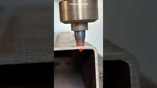 Punching Holes Using Friction Alone 