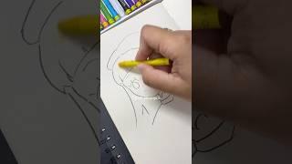 Cách TÔ MÀU siêu nhanh mà còn siêu dễ  | Bạch Nhược Vũ - RUOYU #shorts #painting #drawing
