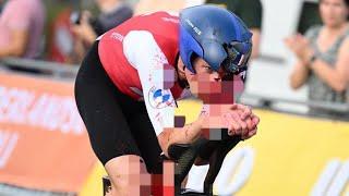 Stefan Küng suffers concussion and broken hand in dramatic European Championships TT crash