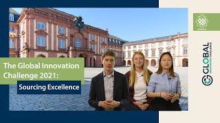 Global Innovation Challenge 2021 at the University of Mannheim Business School: Sourcing Excellence