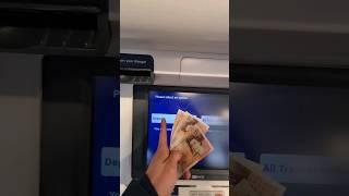 How to do Cash Deposit at Nationwide ATM #bank #atm #deposit #cashdeposit #shortfeed #pounds #uk