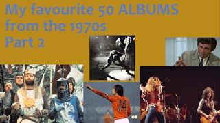 My favourite 50 ALBUMS from the 1970s (Part 2) [# 40- #31]