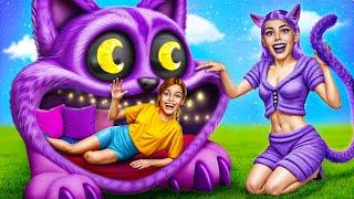 Мы построили секретный домик CATNAP! Меня удочерили Улыбающиеся Твари! Poppy Playtime Chapter 3!