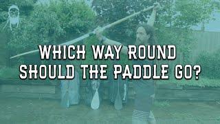 Which way round does the paddle go? | SUP / Standup paddleboard guide to correct paddle use