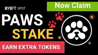 Paws ll Earn Extra Tokens ll Withdraw ll Bybit ll BITGET ll