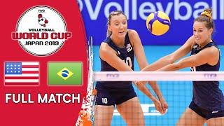 USA  Brazil - Full Match | Women’s Volleyball World Cup 2019