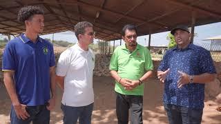 Agriculture Minister Tours Central Farms