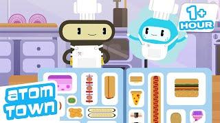 Chef Adventures | Atomic Soufflé Fiasco | Atom Town | 9 Story Kids