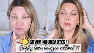 GRWM : UN TEINT BRONZÉ SANS SOLEIL EN 2 MIN ️ !! Nouveautés maquillage été 2024!