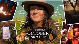 A witches' October | Magical autumn Ins & Outs