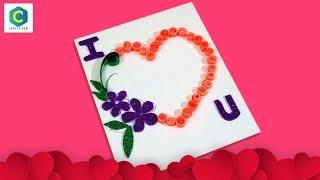 How to Make Customized Greeting Cards | Valentines Day Greeting Cards | #crafts #greetings