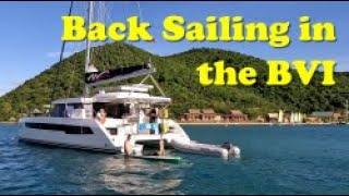 Back Sailing in the BVI - SV Cabo #77