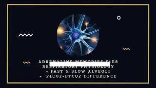 S1E8 Adrenaline Memories - Respiratory Physiology: Fast & Slow Alveoli and PaCO2 ETCO2 difference