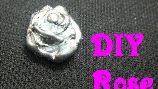 Making a Metal Rose by Liquid Metal