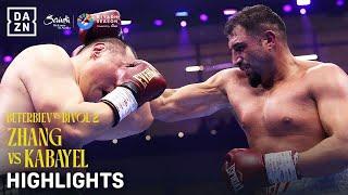 Riyadh Season: Zhilei Zhang vs. Agit Kabayel Fight Highlights (Beterbiev vs. Bivol 2)