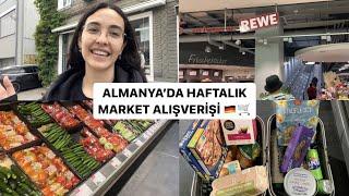 Almanya’da haftalık market alışverişimiz ne kadar tuttu ? | Market fiyatları 2023 |ALMANYA VLOG 