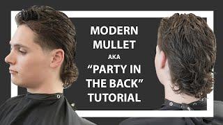 Modern Mullet / Party in the Back Haircut Tutorial by @detailDale