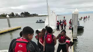 The L.I.Ts meet  the Alameda Community Sailing Center