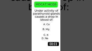 NUMS MDCAT 2023 PAST PAPER MCQS MDCAT #shorts #short #mdcat #2025 #mdcat2025 #med #life #study #bio