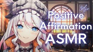 【3DIO ASMR】Softly Spoken Positive Affirmation For Stress and Anxiety Relief  Personal Attention/囁き