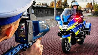 Traffic Officer Shows a Police Motorcycle and Talks About His Work