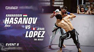 Full Fight: Kamariddin Khasanov vs Jesus Paucarcaja-Lopez - Karate Combat S03E08