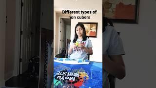 Different types of non cubers #cubing #shorts #youcuber