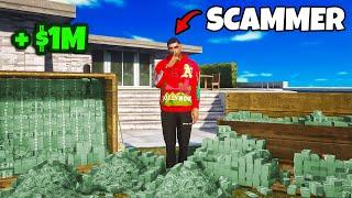 Making MILLIONS By SCAMMING In GTA 5 RP..