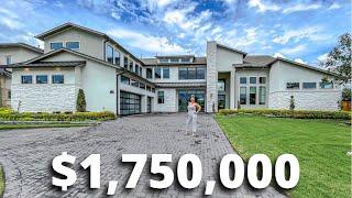 INSIDE A $1,750,000 CUSTOM LUXURY MODERN CONTEMPORARY IN HOUSTON TEXAS FOR SALE | 5000+ SqFt