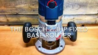 Lazy Guy DIY Router Sled Demo Featuring: The Bosch MRF23EVS Router