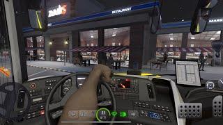 Driving international passenger bus night rudes bus simulator ultimate