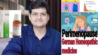 R 10 Drop | Homeopathic Medicine for Perimenopause ? | 42 to 50 yr women problem |