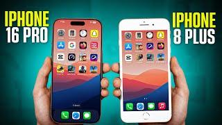 iPhone 16 Provs iPhone 8 Plus- Speed Test!!