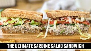 The BEST-EVER Sardine Salad Sandwich | CRAZY Good 10 Minute Recipe