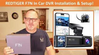 REDTIGER F7N Dash Cam - Easy to Install - Unboxing & Installation! Got one for my wife!!! #dashcam