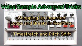 Volca Sample - How to Chop up Breaks in Realtime - Advanced Tips & Tricks