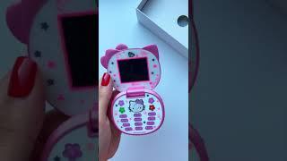 Unboxing HELLO KITTY Unlocked K688 Flip Mini Phone  #hellokittyphone