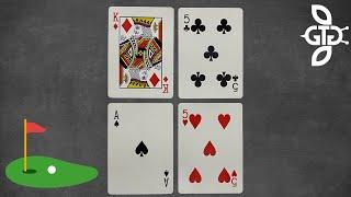 How To Play Golf (4 Card) | Card Game Rules