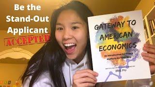 "Passion Project" Extracurriculars: The Key to College Acceptance (+ how I published a book in HS)