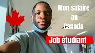  JE VOUS REVELE MON SALAIRE EN DETAIL | JOB ÉTUDIANT| TRAVAILLER AU CANADA PENDANT SES ETUDES