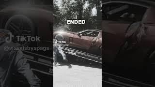 Corvette Wrecked Showing Out! #fypyoutube #corvette #wreck #chevy video by @Visualsbyspags