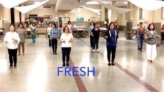 Fresh Line Dance