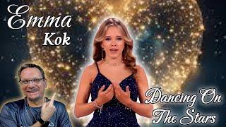 Emma Kok | Sings "Dancing On The Stars" | First Time Reaction. She touches deeply.