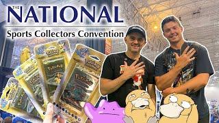 Pokemon Card Show! - THE NATIONAL SPORTS CARD SHOW VLOG