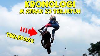 Mendadak PANIK! M ATHAR 23 terjattuh FINAL KEJURNAS MOTOCROSS WONOSOBO