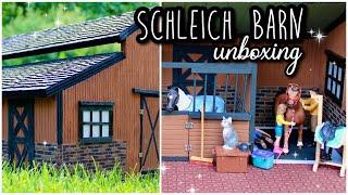 Schleich and Breyer CollectA Barn Unboxing - Model Horse Barn Unboxing