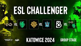 Day 2 | ESL Challenger Katowice 2024 | КРNВОЙ ЭФИР